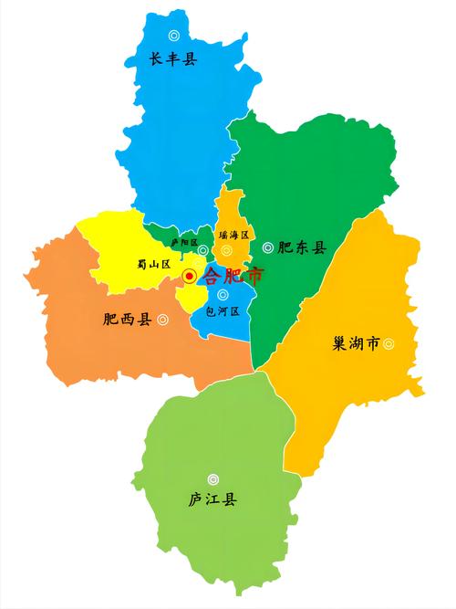 合肥市区地图_合肥市区地图最新全图高清版