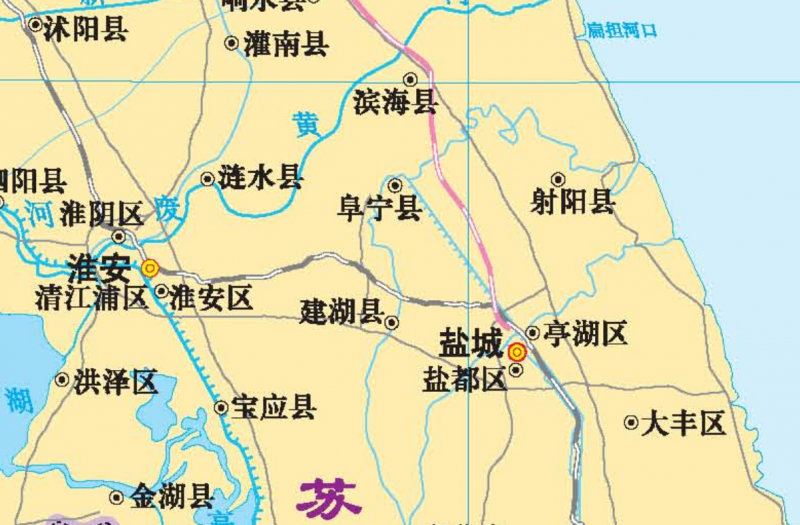 阜宁县地图_阜宁县地图全图最新版